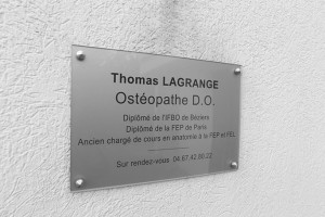 plaque osteopathe thomas lagrange