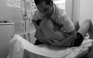 photo d'une séance d'ostéopathie